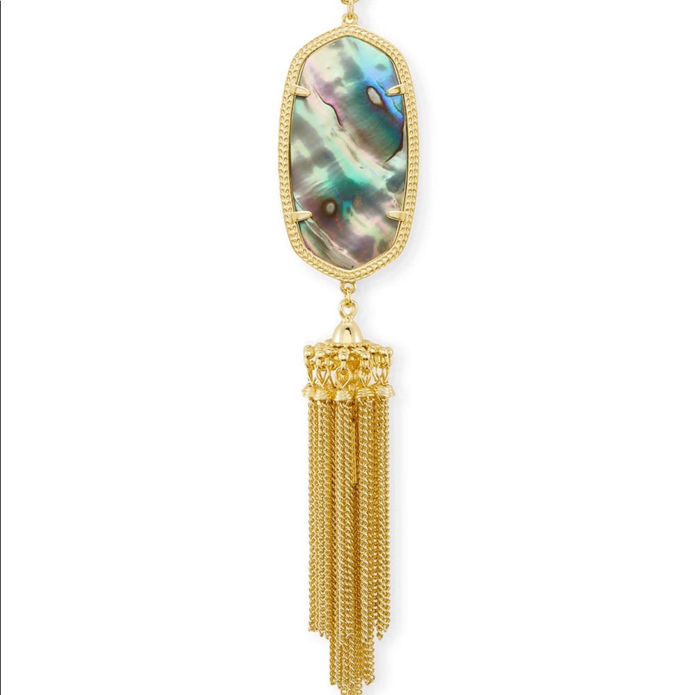 Kendra Scott rayne necklace- abalone shell